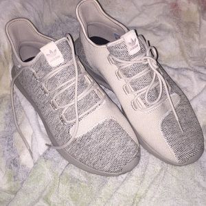Adidas Tubular Athletic Shoes (Khaki)